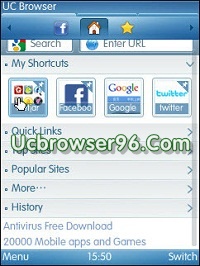 Nghe nhạc trước tiếp trên uc browser miễn phí