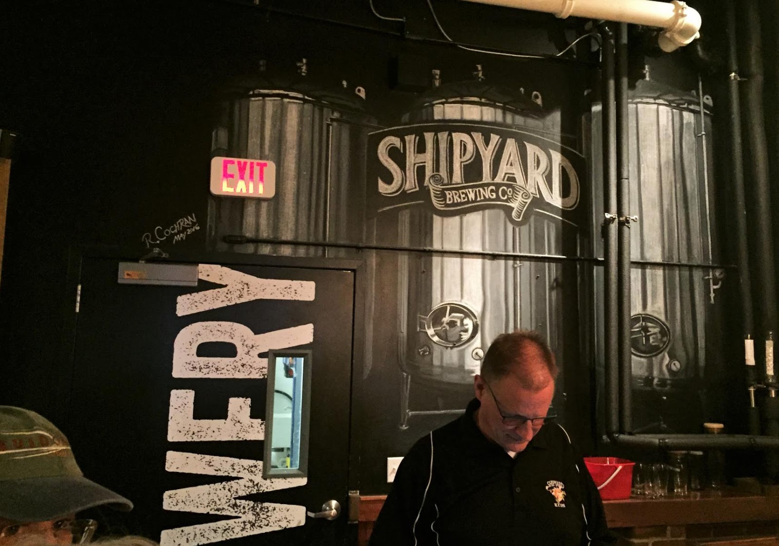 shipyard brewery tour