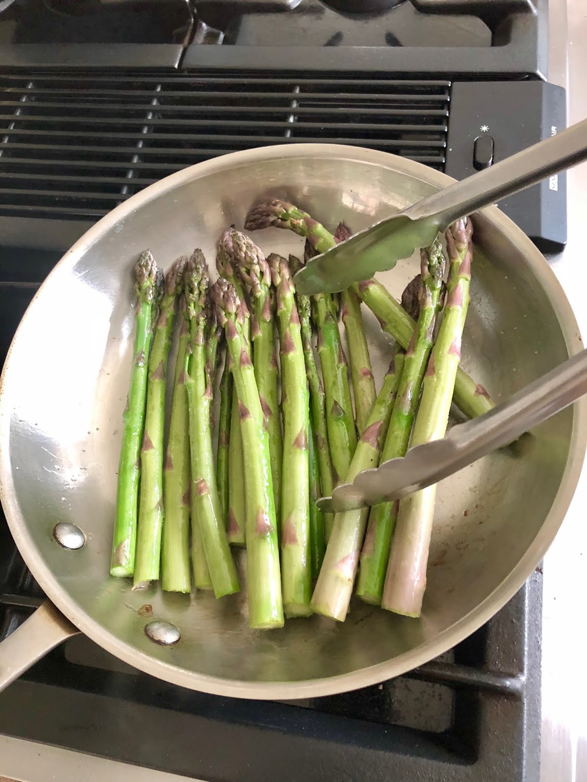 Smitten's Asparagus & Egg Salad w/ Walnuts & Mint