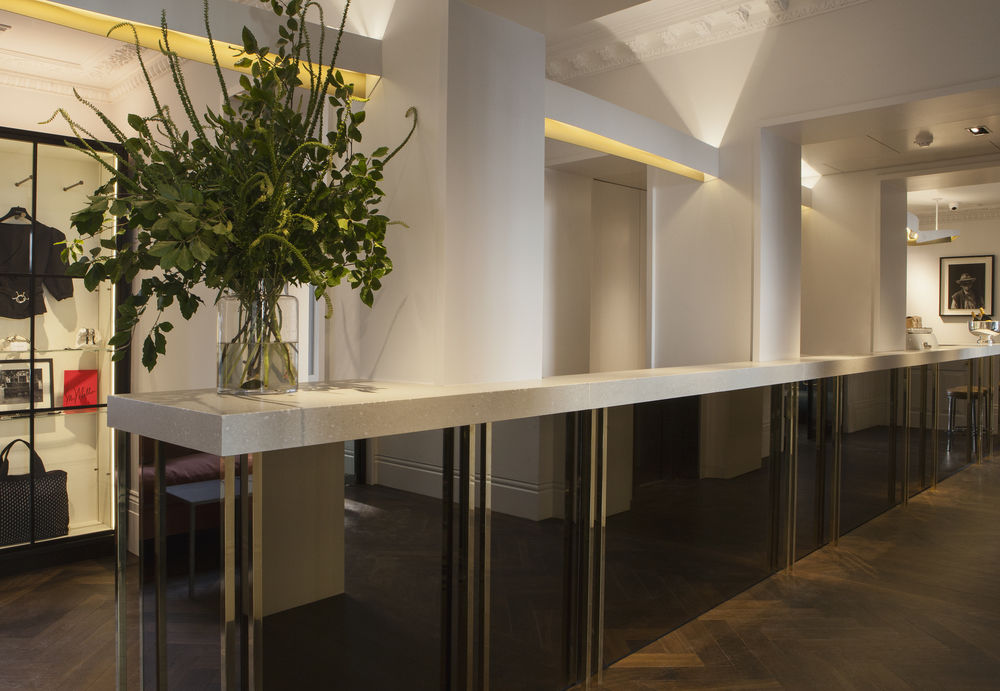 Lobby at The Laslett Hotel in Notting Hill in the heart of West London