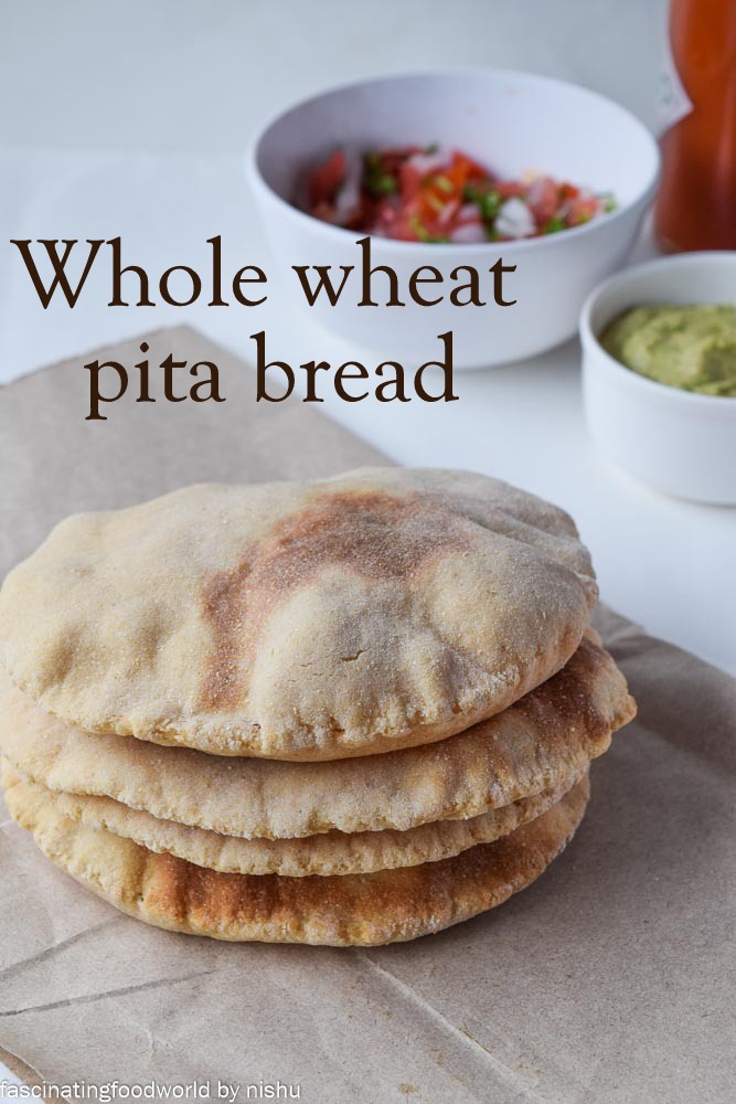 Whole wheat pita bread