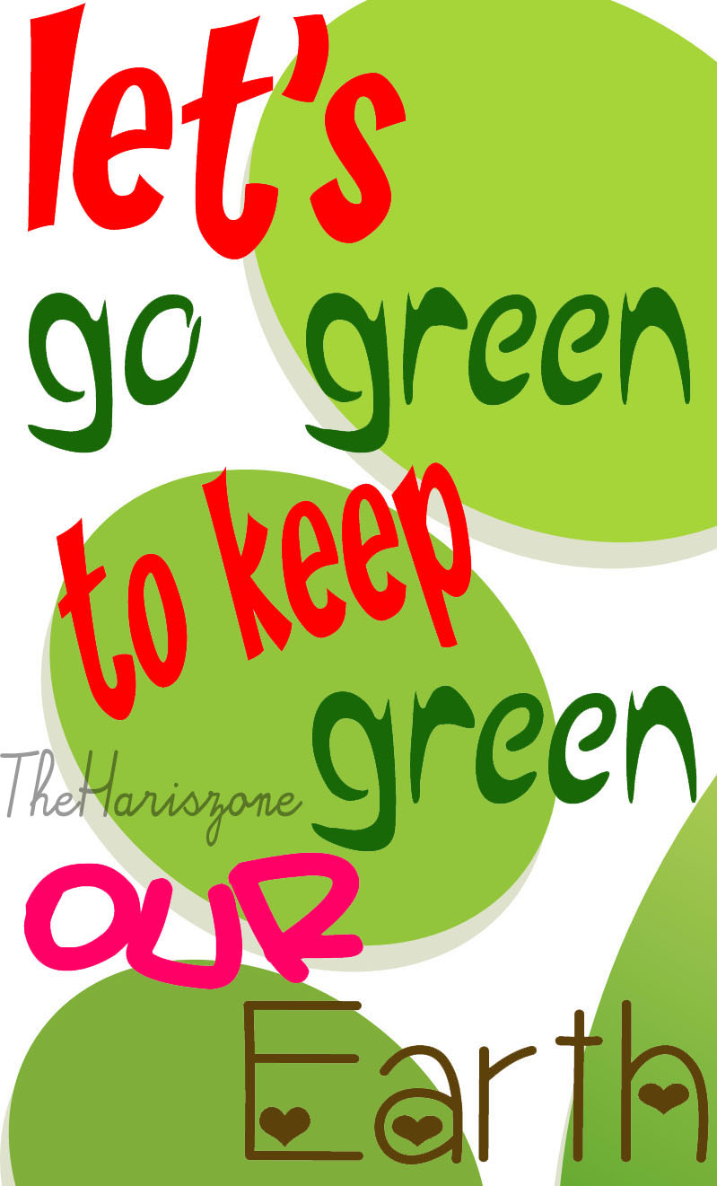 #HASTAG Go Green