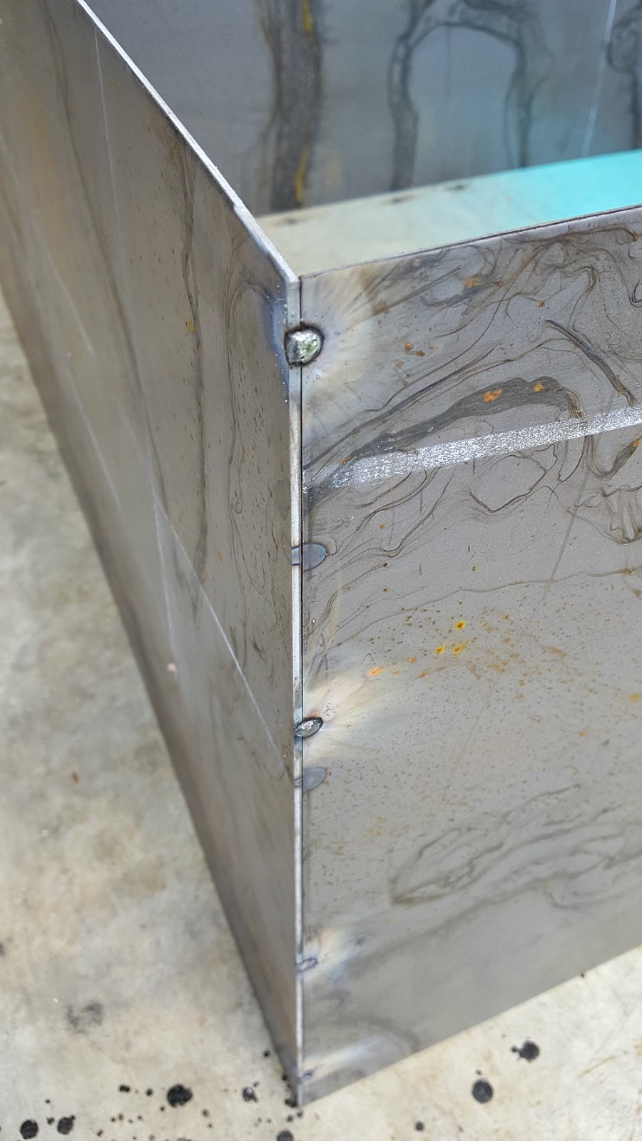 Welded DIY Fire Pit Modern Fire Pit Makeover Dans Le Lakehouse Modern Square DIY Welded Fire Pit (Our Fire Pit Makeover) | Dans le Lakehouse ... - Welded DIY Fire Pit Modern Fire Pit Makeover Dans Le Lakehouse