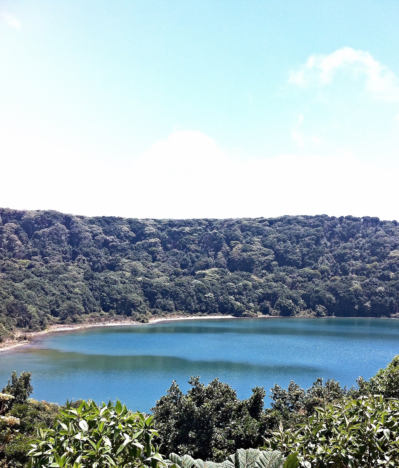 Vulkan See des Vulkan Poás, Costa Rica