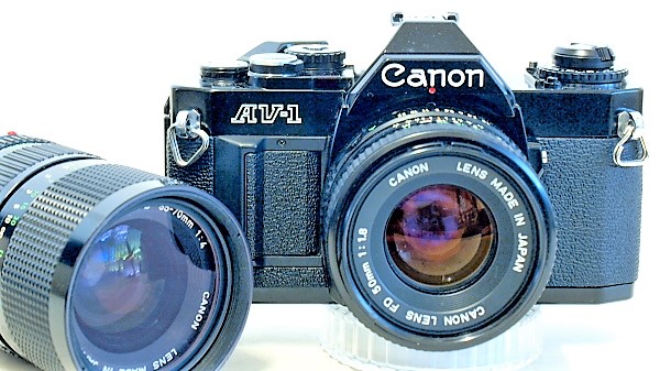 Canon AV-1 35mm SLR Film Camera - ImagingPixel