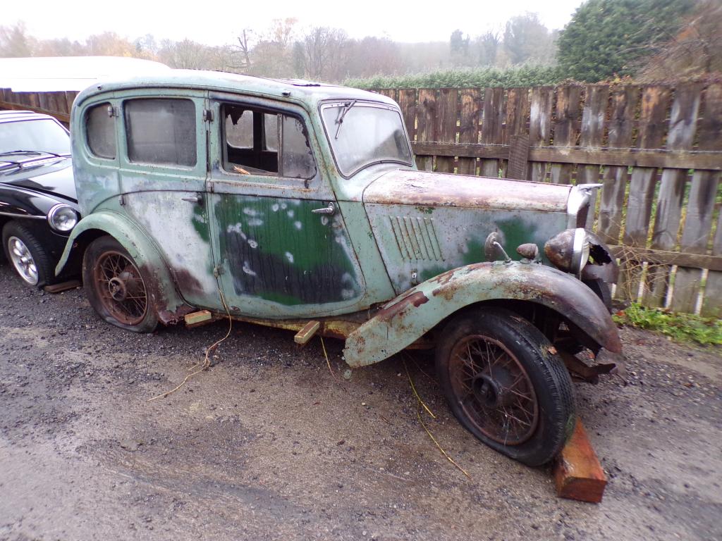 CLASSICS CHATTER AUCTION UPDATES: 1935 MORRIS EIGHT RESTORATION PROJECT