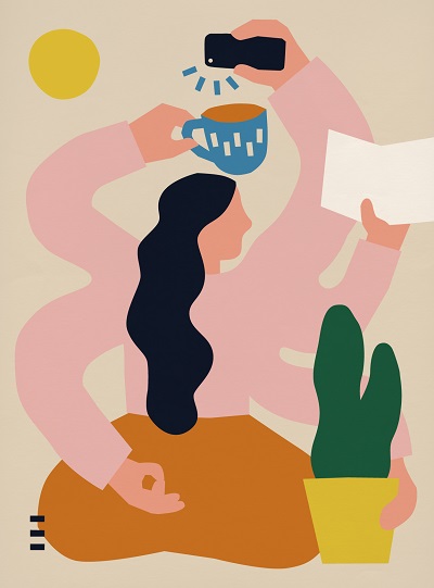 5 ilustraciones de Anna Kövecses 5 ilustraciones de Anna Kövecses
