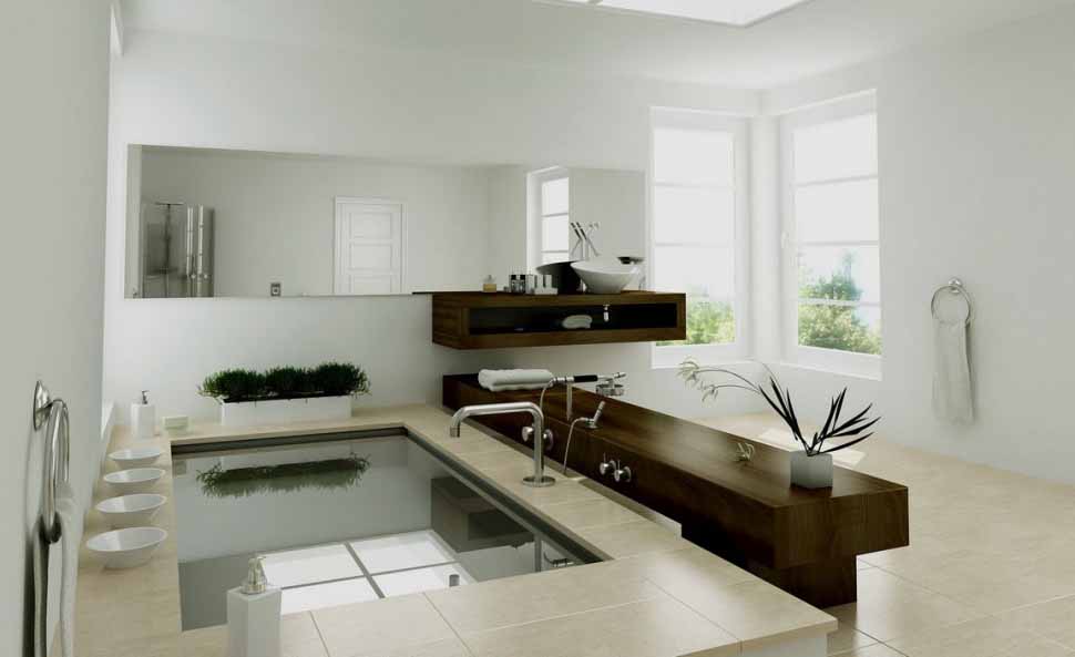 Model Kamar Mandi Modern Untuk Rumah Bergaya Modern ...