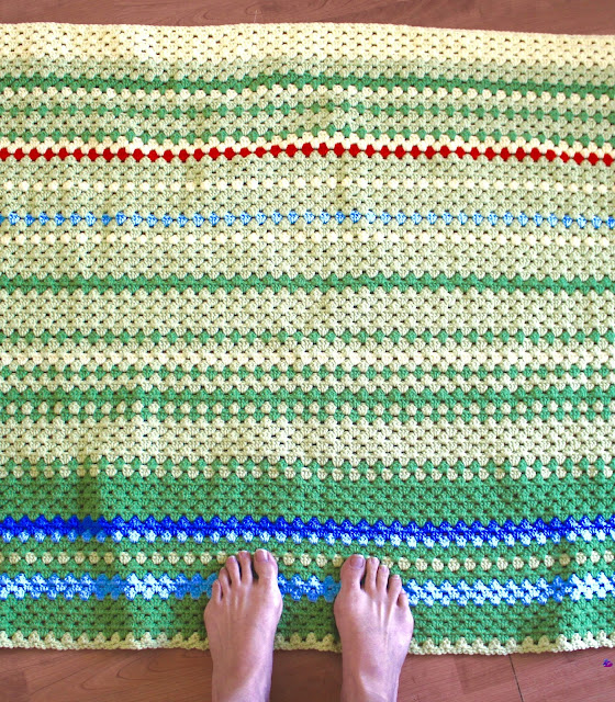 Life in This Place: Crocheted Temperature Blanket...March Addition
