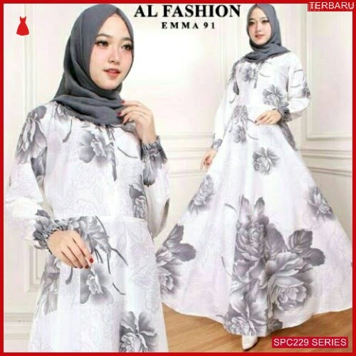 SPC229G44 Gamis Emma Long Maxy Dress Muslim Wanita | BMGShop