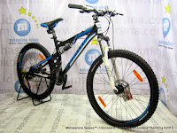 Sepeda Gunung United Command FX77 (3) Full Suspension 24 Speed 26 Inci