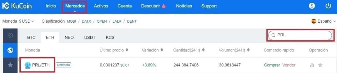 Cómo Comprar Criptomoneda Oyster (PRL) Comprar y Guardar en Wallet Criptomoneda Oyster (PRL) Tutorial Español Paso a Paso
