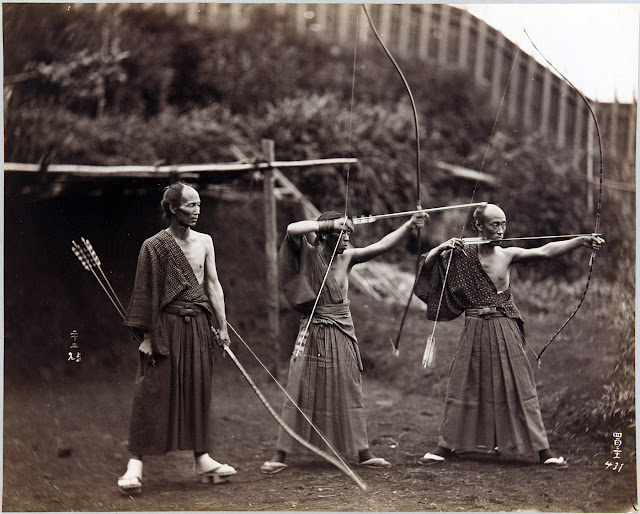 Kyudo Japanese Archery Competition Bleu Avenue