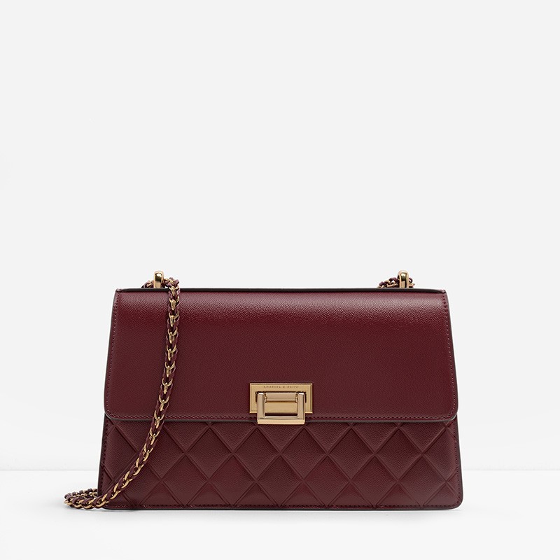 MAF Fashion & Beauty House : CHARLES & KEITH QUILTED CHAIN SHOULDER BAG ...