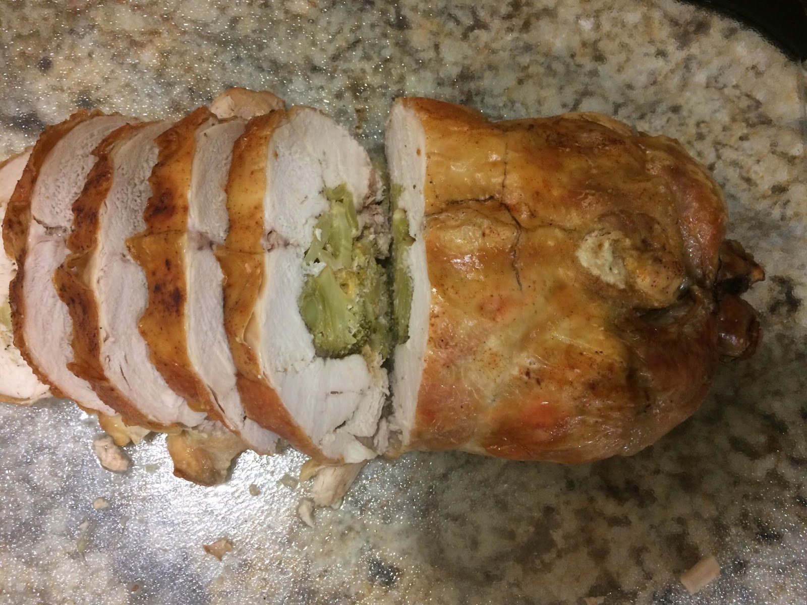 Boneless and Stuffed Whole Chicken In The Kitchen With Elise