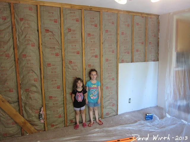 drywall and insulation