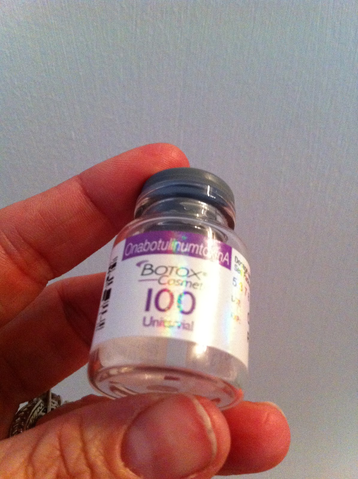 Advanced Aesthetics Botox, the bottles, needles, etc.