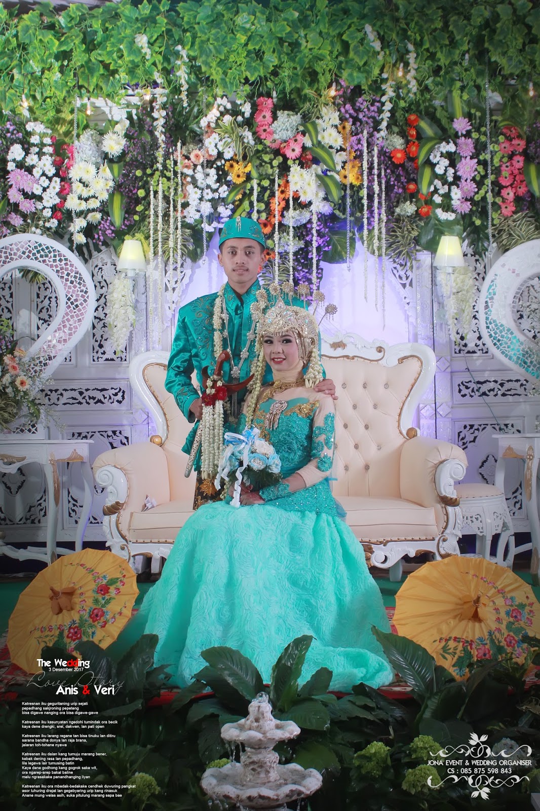 Jona Event & Wedding Organizer Paket Pernikahan Lengkap paket pernikahan lengkap dan murah area