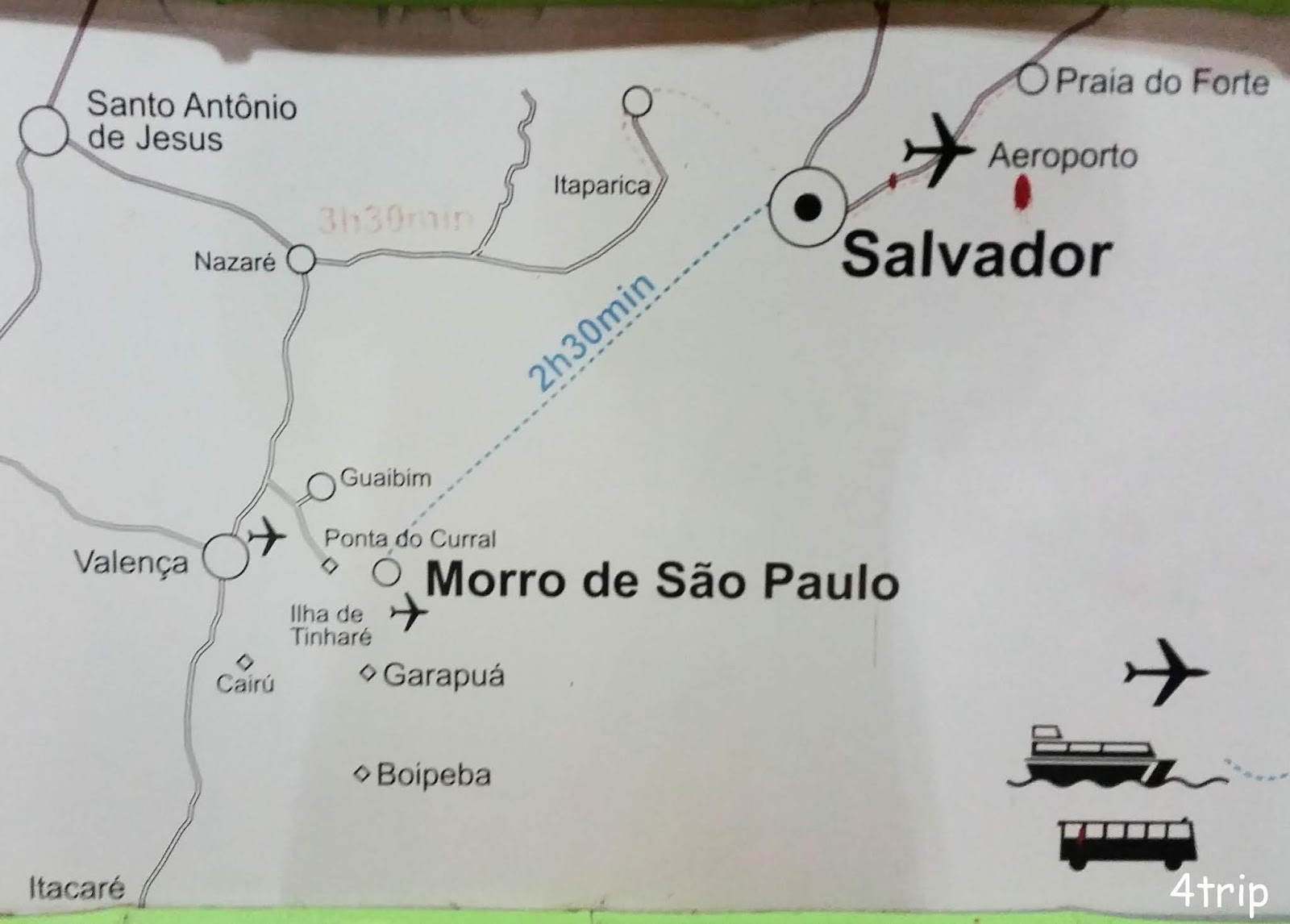 MORRO DE SÃO PAULO COMO CHEGAR, O QUE FAZER , ONDE FICAR E ROTEIRO Fourtrip