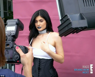 1a4 Kylie Jenner sexy in new photoshoot for her Lip kit