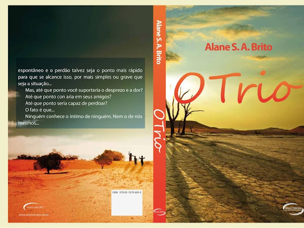 Editora Novo Século divulga a capa de O Trio de Alane S. A. Brito