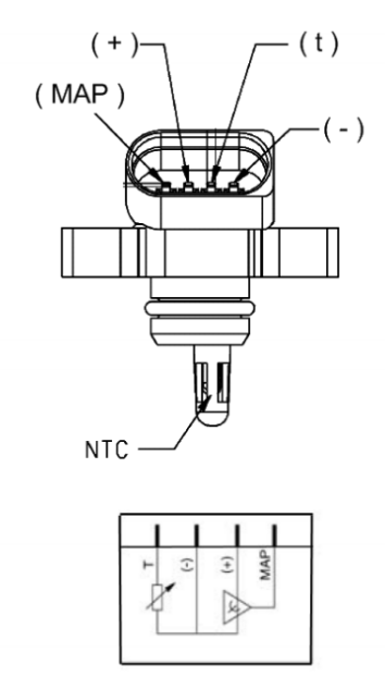 Capteur De Pression Du Collecteur D'admission (MAP) – Réf. 5033224AA – Compatible Chrysler PT Cruiser, Sebring – Marque TPF PRODUCTS – Neuf