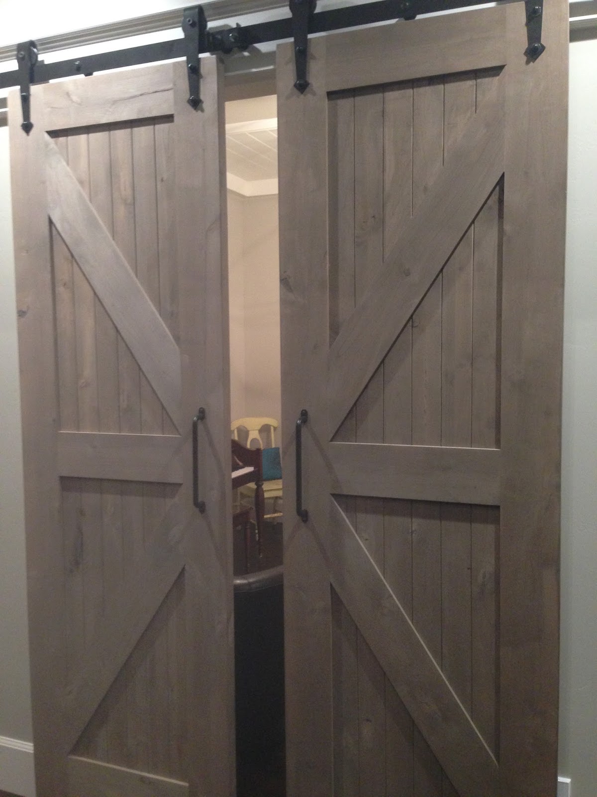from Gardners 2 Bergers BarnwoodLooking, Home Depot Barn Doors