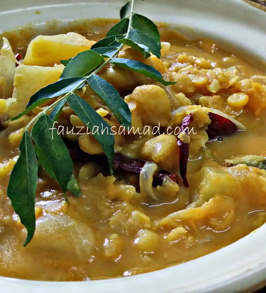 Parpu Dhal Campur Kacang Kuda Fauziahsamadcom