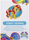 My Little Pony Wave 11 Sunset Shimmer Blind Bag Card