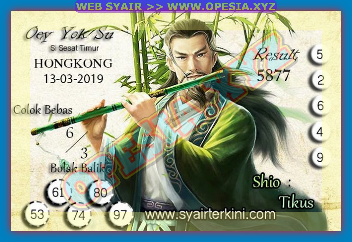 Kode Syair HK Rabu 13 Maret 2019 GOsyair SEDIA KODE Kode Syair HK Rabu 13 Maret 2019 GOsyair SEDIA KODE