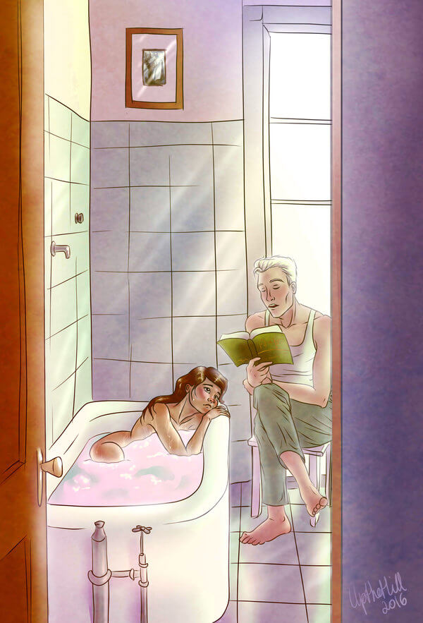 50 Romantic and Sensual Illustrations Depicting the Feeling of Love