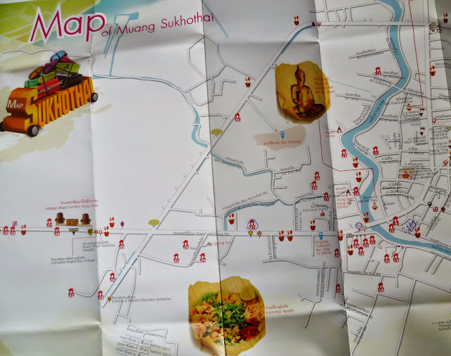 Sukhothai map