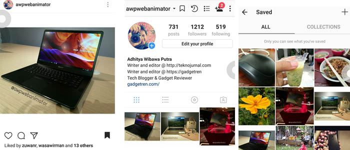 √ Cara Simpan Foto di Instagram dengan Mudah - Arlina Code