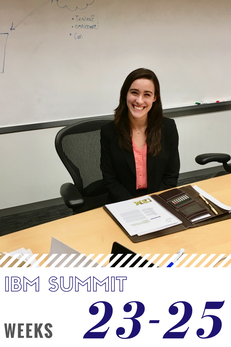 Click to read now or pin to save for later! This final installment of my IBM Summit Program blog series is all about graduating, attending industry events, and figuring out what career topics to tackle next