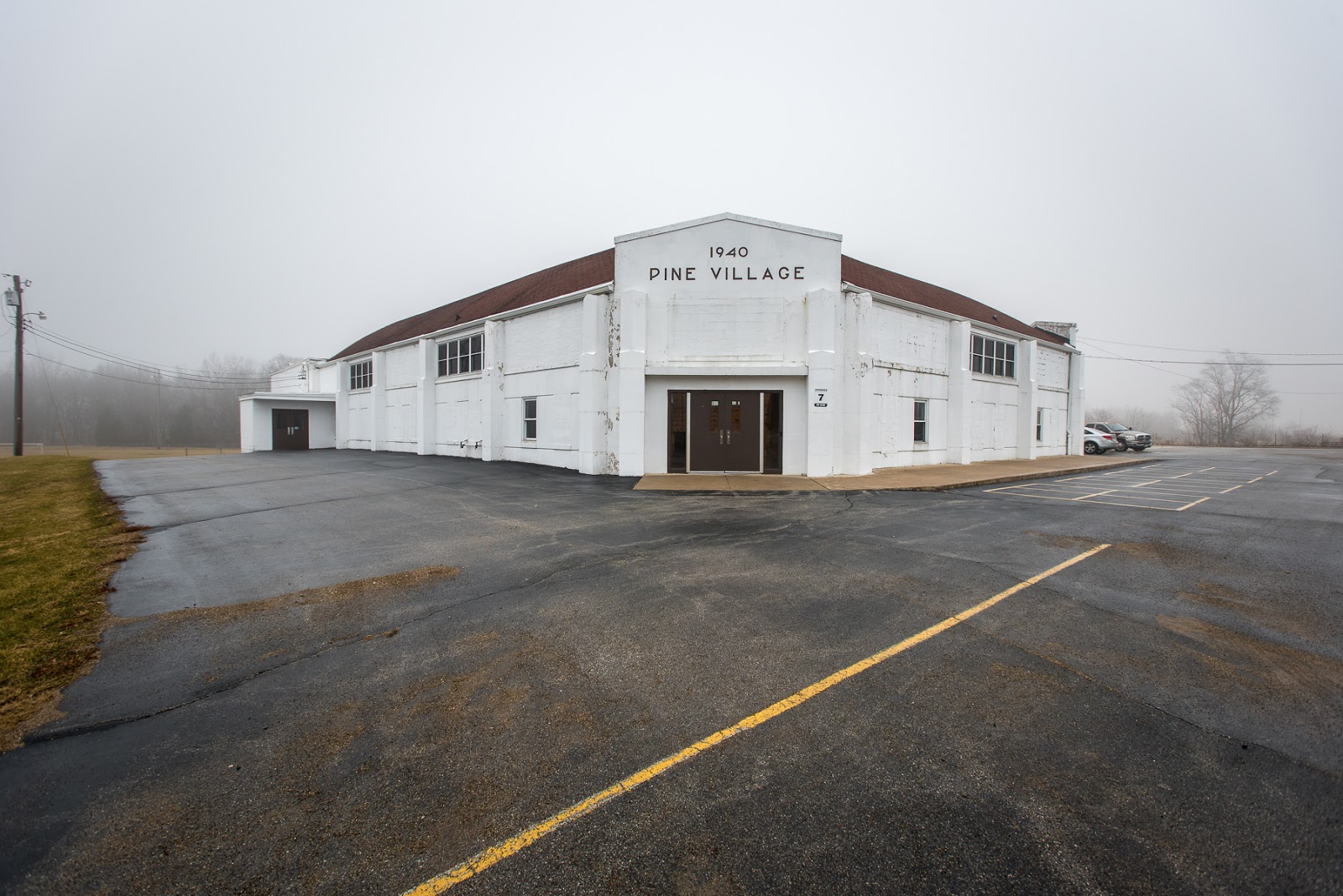 Hoosier Hardwood pine village