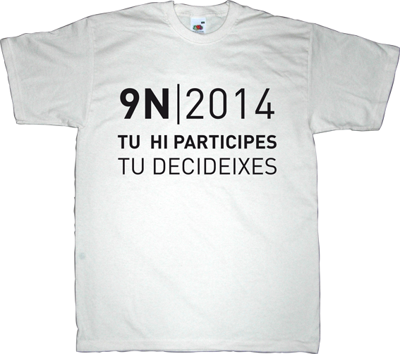 independence freedom referendum catalonia 9n countdown t-shirt ephemeral-t-shirts