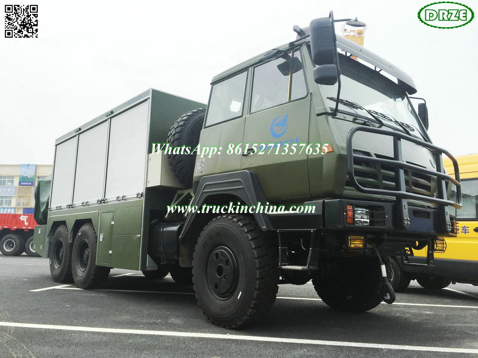 Steyr SX2190 Military truck 6x6 service truck for export Hubei Dong