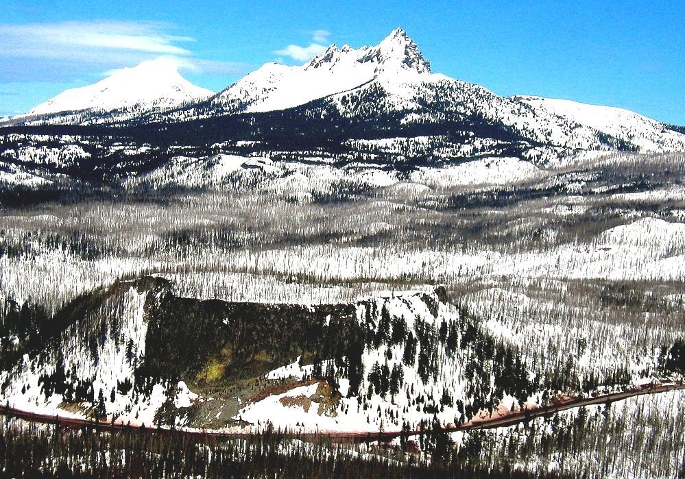 Santiam Pass Tombstone Pass Oregon