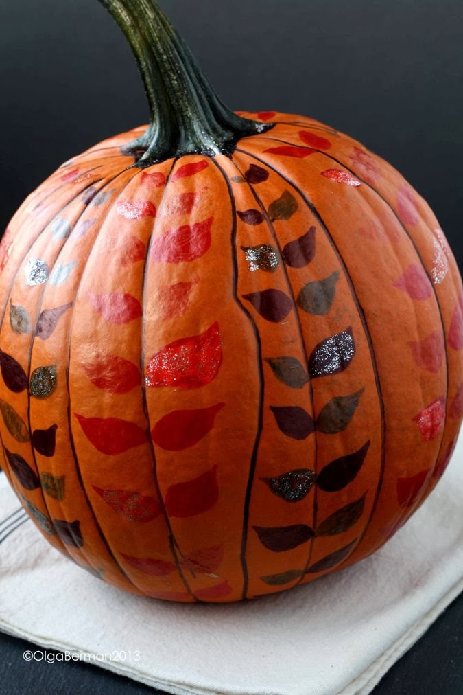 Mango & Tomato Fun Idea for Pumpkin Decorating Permanent Markers