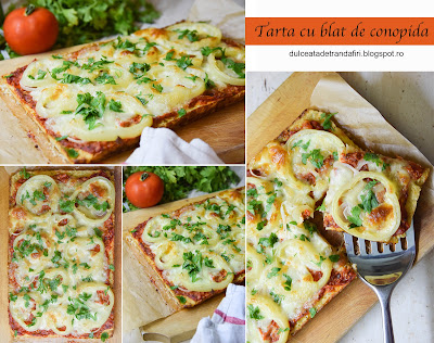 Tarta cu blat de conopida