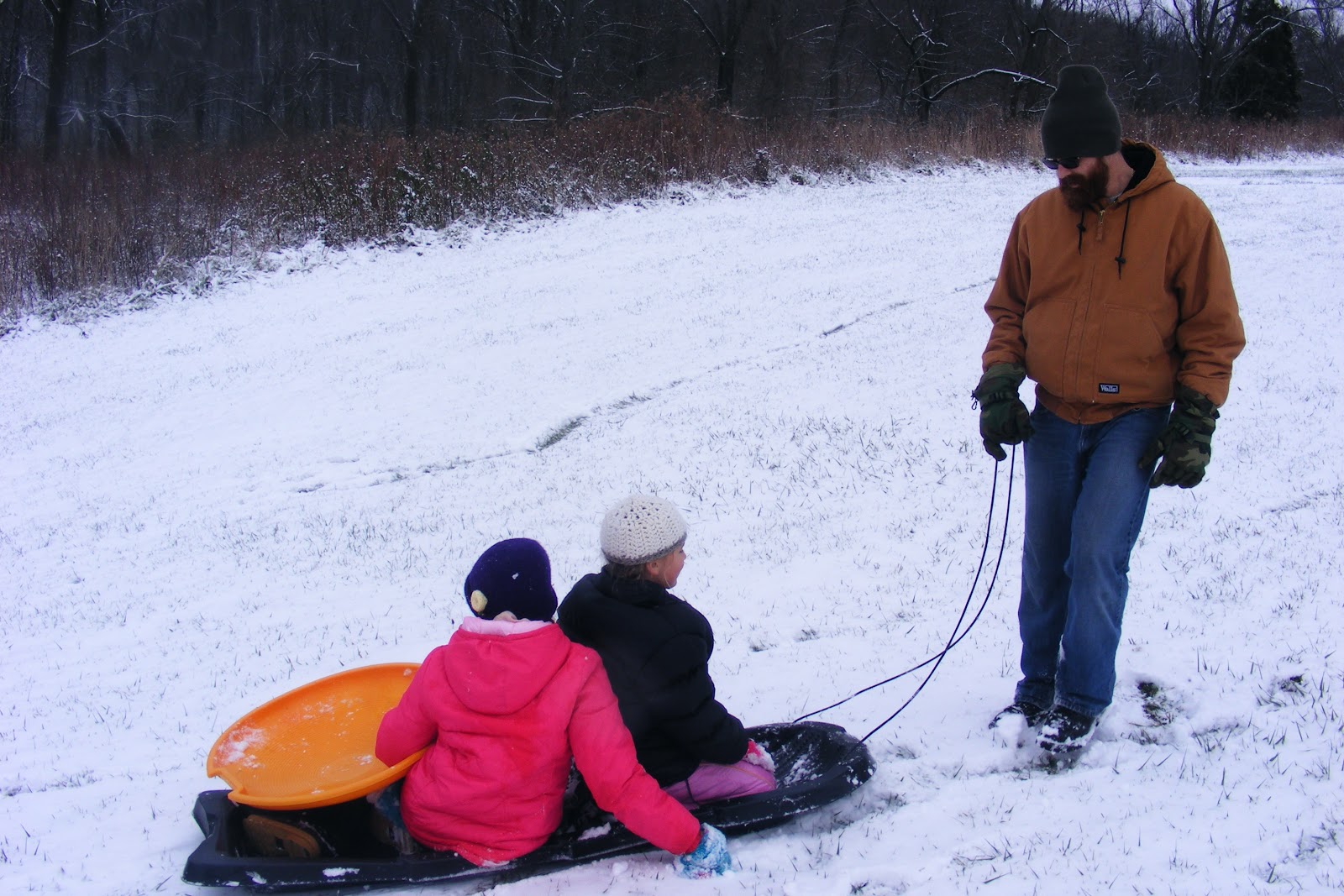 Scrumptious... Sledding in French Park