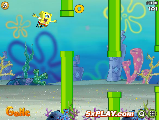 spongebob flip or flop cooking game