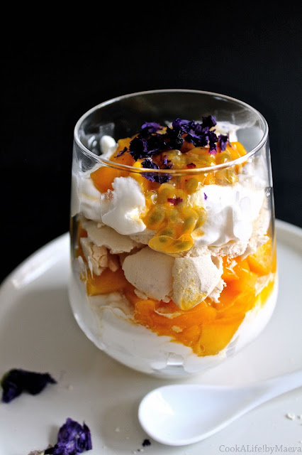 CookALife!byMaeva • Mango Passion Eton Mess