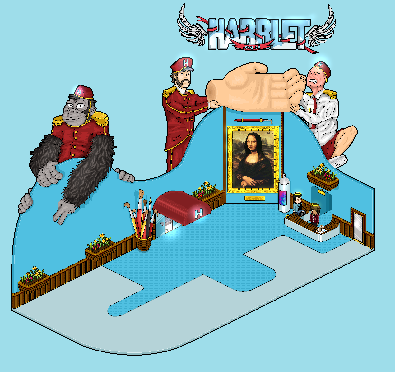 +35 Quartos Públicos para seu Habbo Pirata Habbriol Habblet Pirata ~ +35 Quartos Públicos para seu Habbo Pirata Habbriol