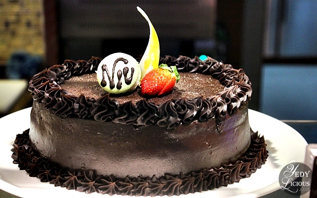 Chocolate Cake at NIU by Vikings Buffet