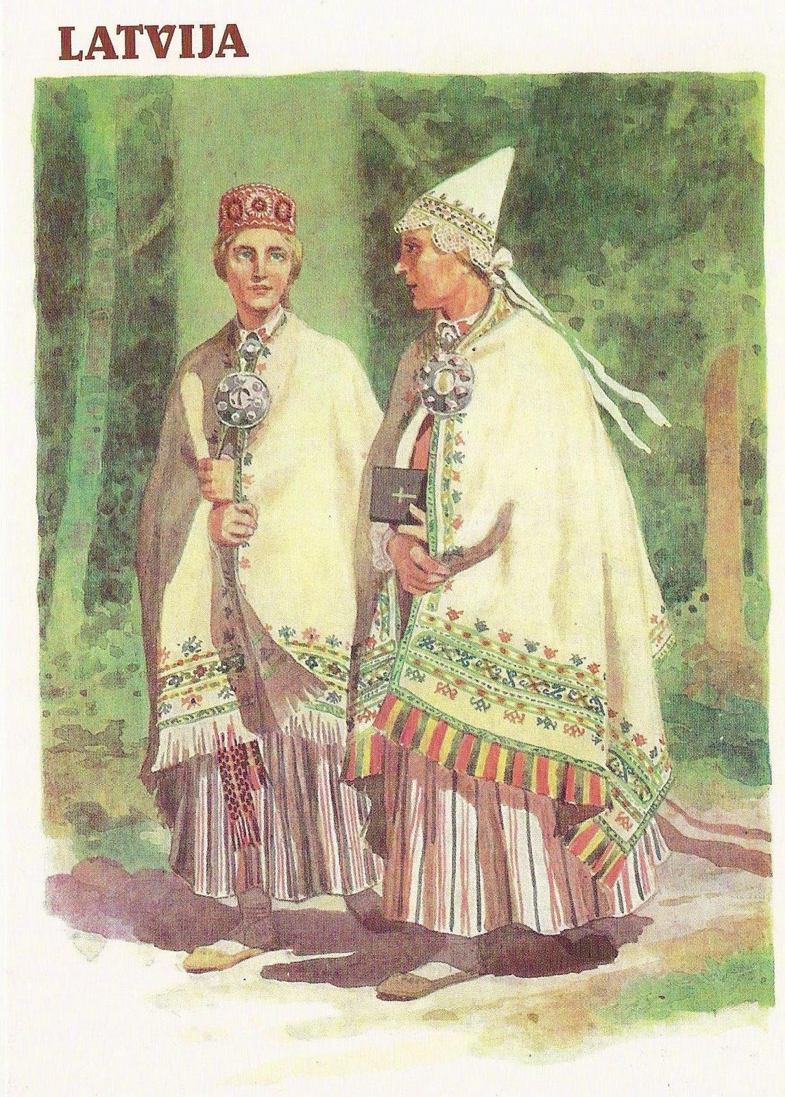 VKeidane: Latvian folk costumes