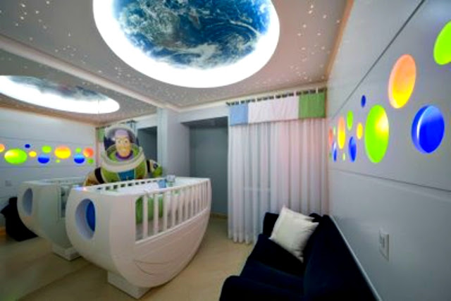 Quarto estiloso para gêmeos Ideias para quartos de bebês gêmeos