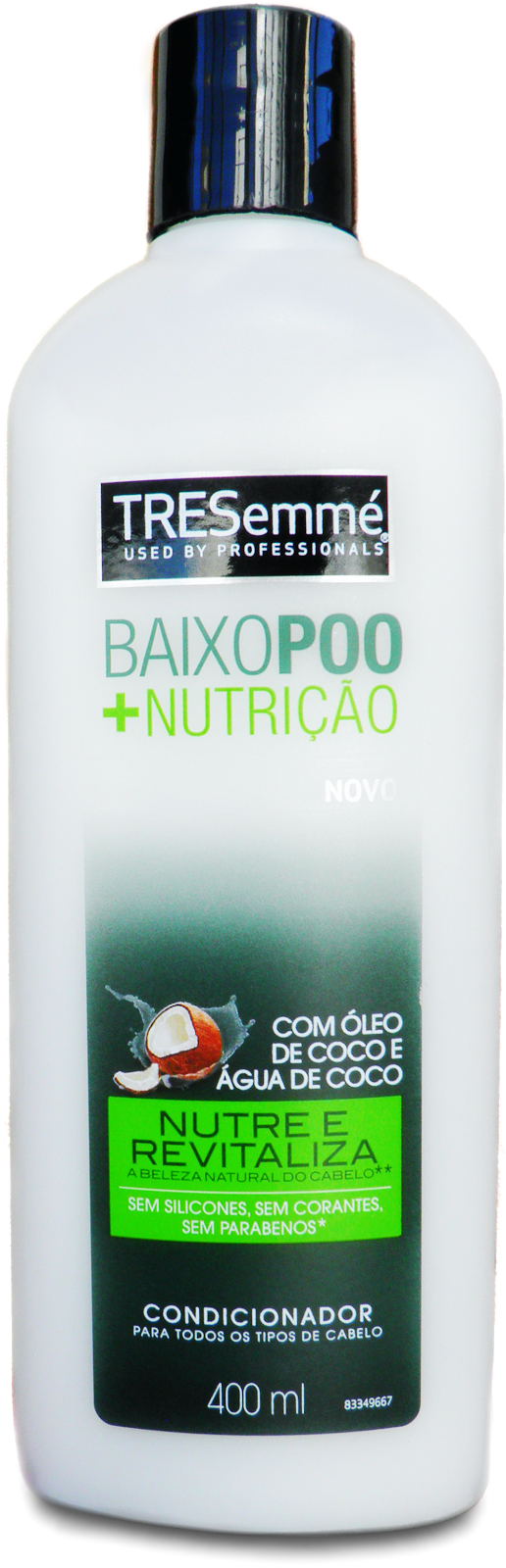 Condicionador linha Baixo Poo + Nutrição TRESemmé - Resenha Completa