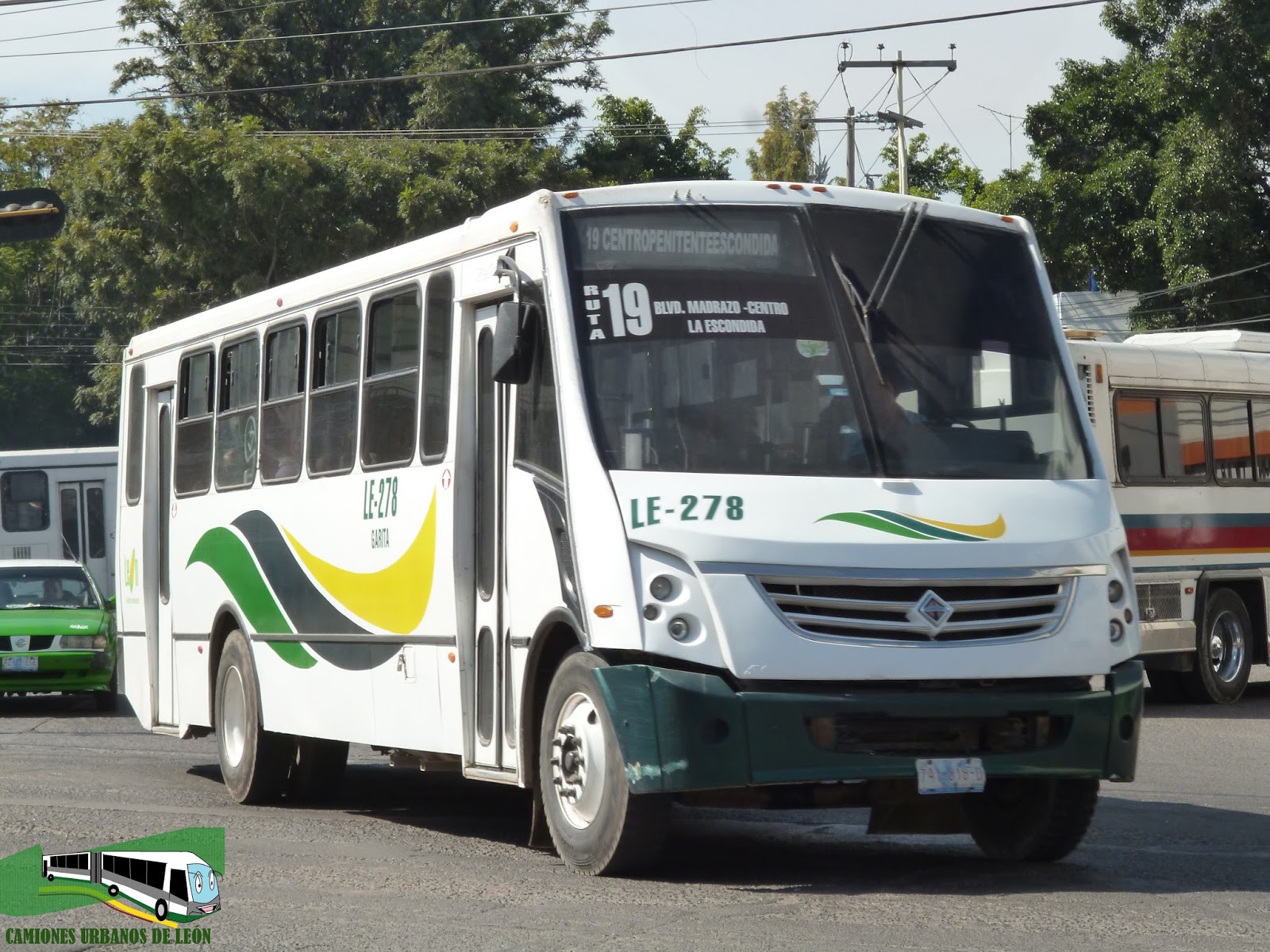 Camiones Urbanos de León, Guanajuato.