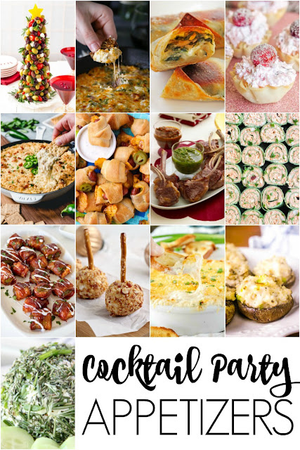 Be ready for all of that upcoming holiday entertaining with these tasty Cocktail Party Appetizer recipes!